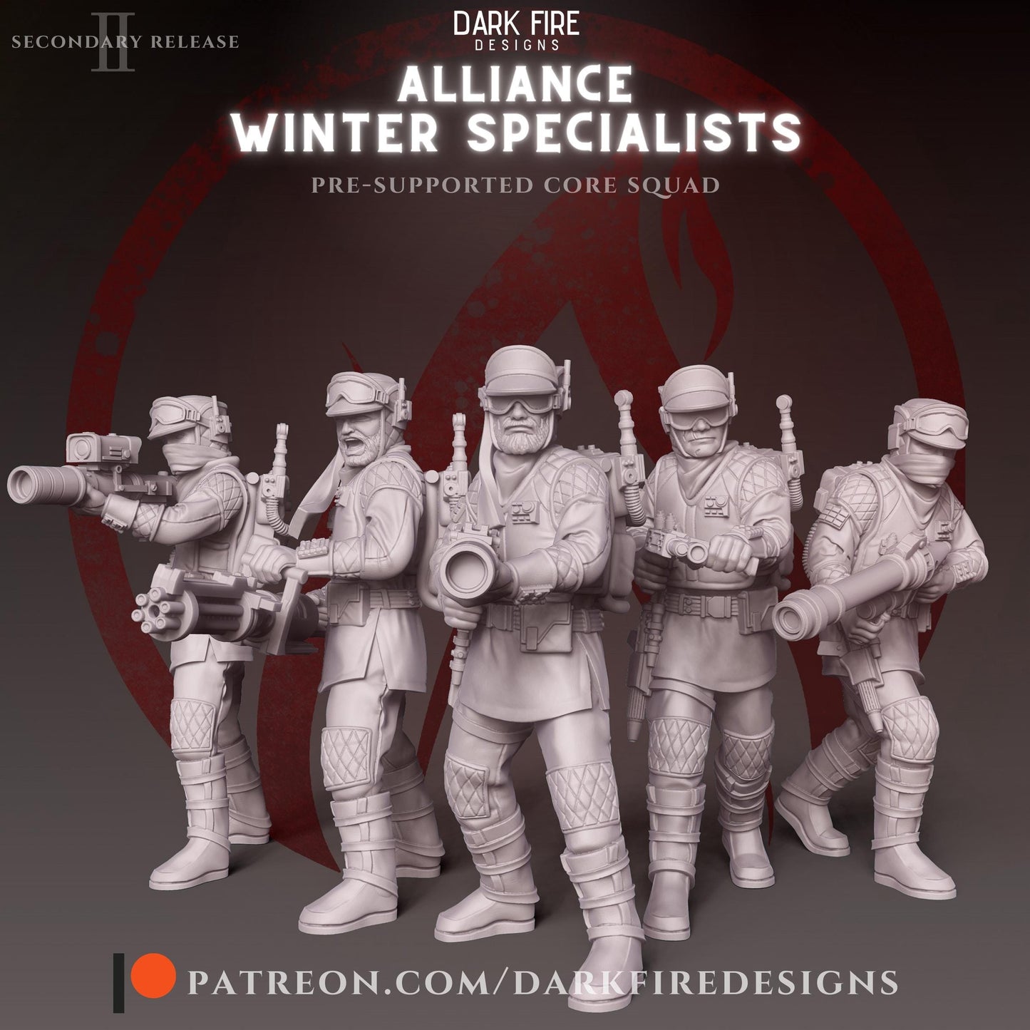 Alliance Winter Trooper Specialists by Dark Fire Design