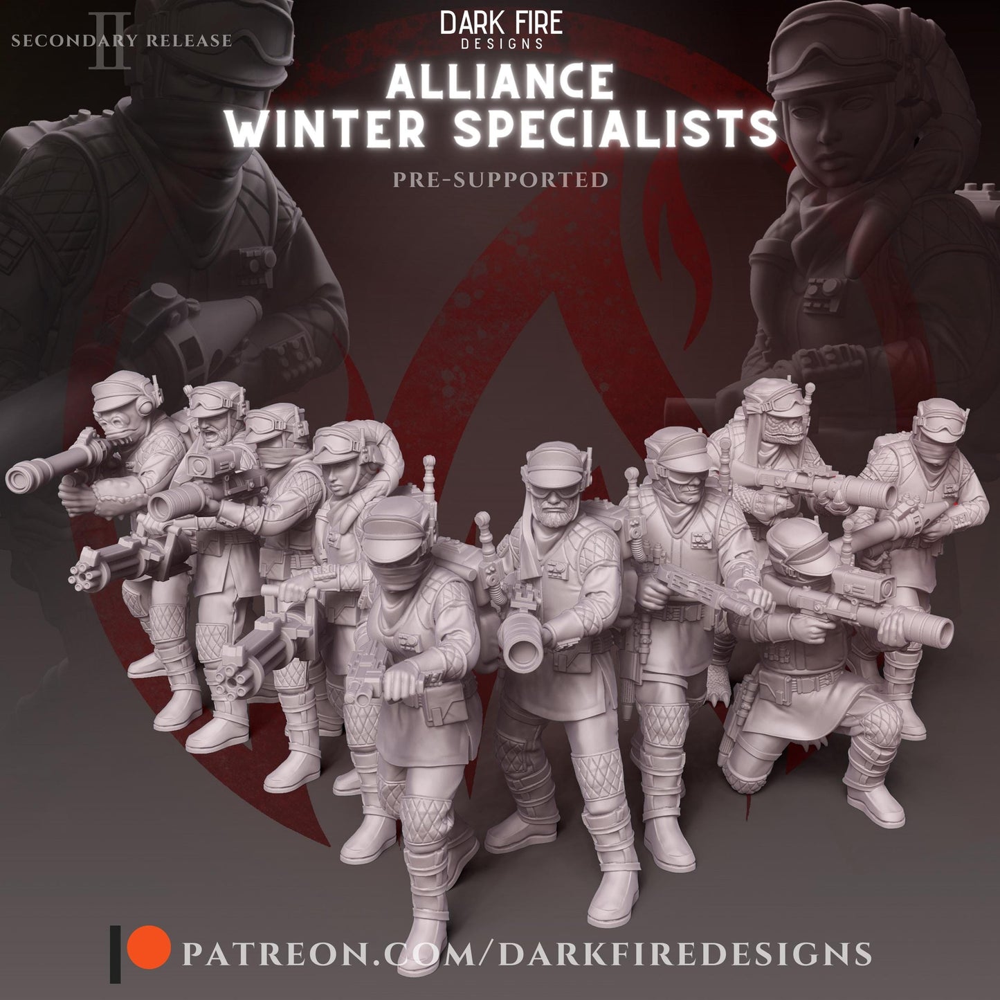 Alliance Winter Trooper Specialists by Dark Fire Design