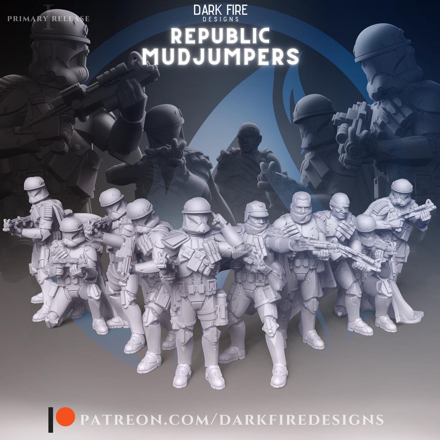 Republic Mudjumper Squad by Dark Fire Design
