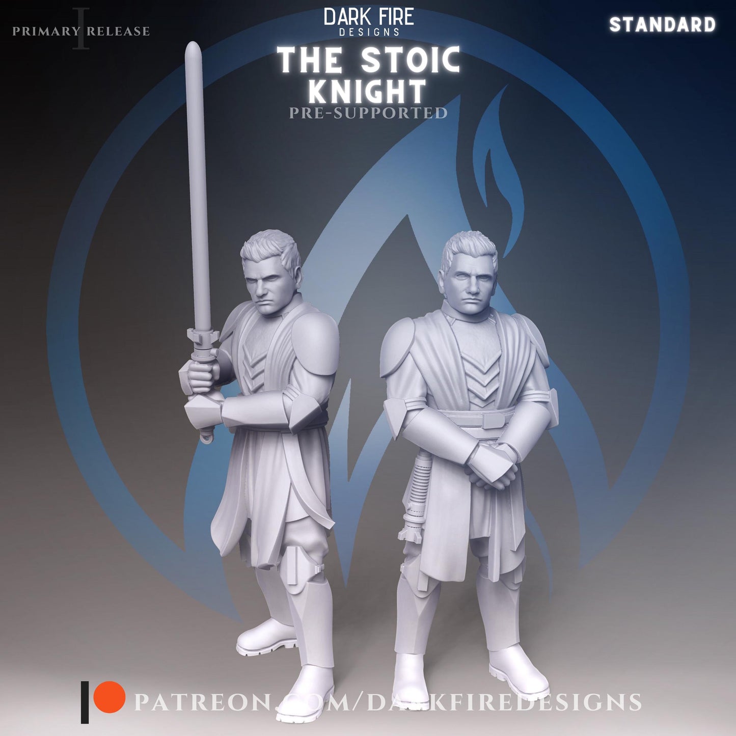 Stoic Knight by Dark Fire Design