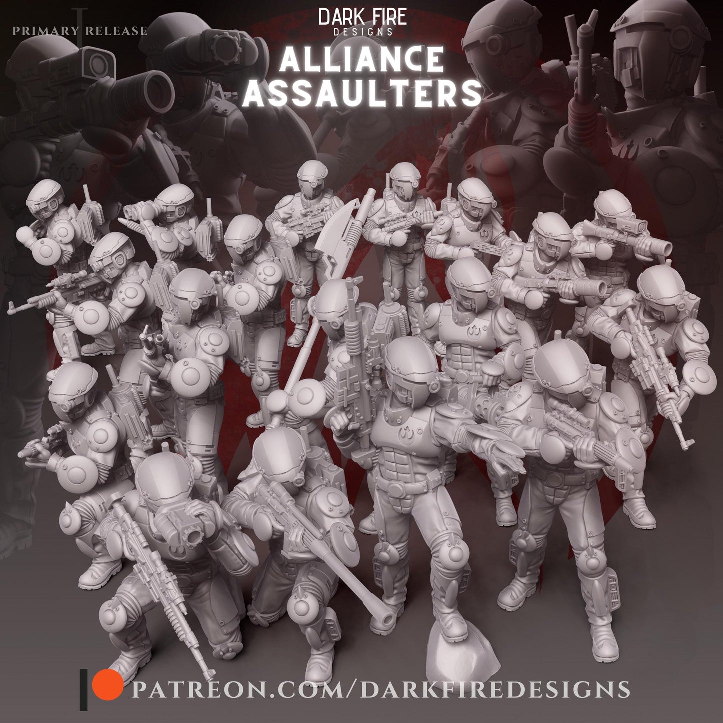 Allaince Assaulters by Dark Fire Design