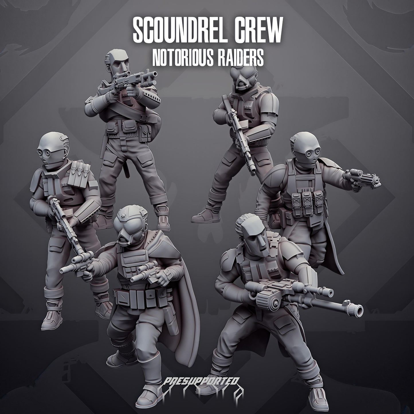 Notorious Raiders Scoundrel Crew by Skullforge