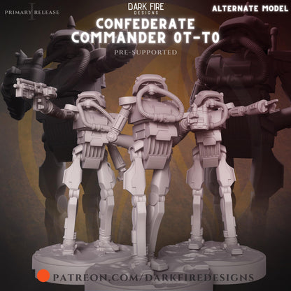 Confederate Commander - 0T-T0 by Dark Fire Design