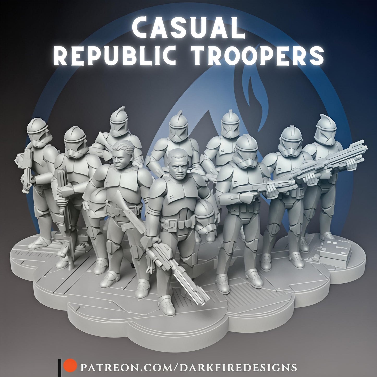 Casual Republic Troopers by Dark Fire Design