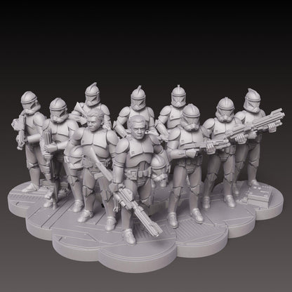 Casual Republic Troopers by Dark Fire Design