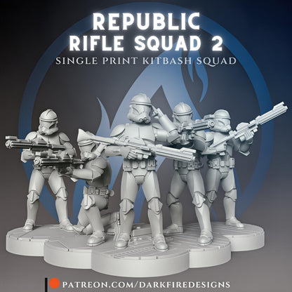 Republic Troopers Rifle Squad 2 by Dark Fire Design