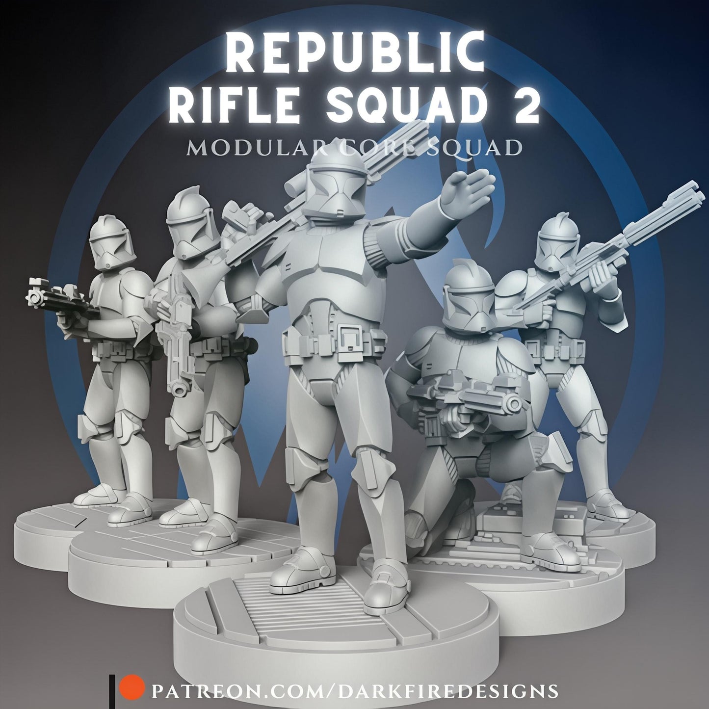 Republic Troopers Rifle Squad 2 by Dark Fire Design