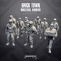 Brick Town Industrial Workers by Skullforge