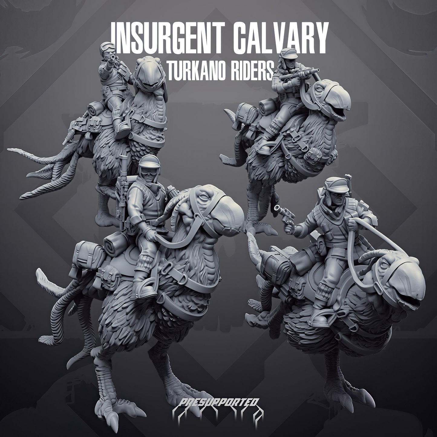 Insurgent Calvary Turkano Riders by Skullforge