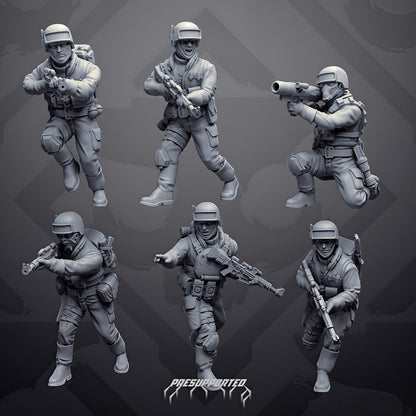 Urban Shock Commandos Squad by Skullforge