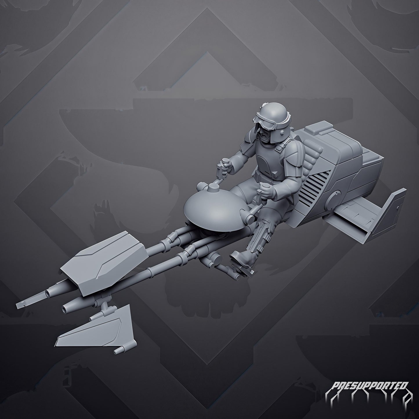 Authority Assault Speeder Bike by Skullforge