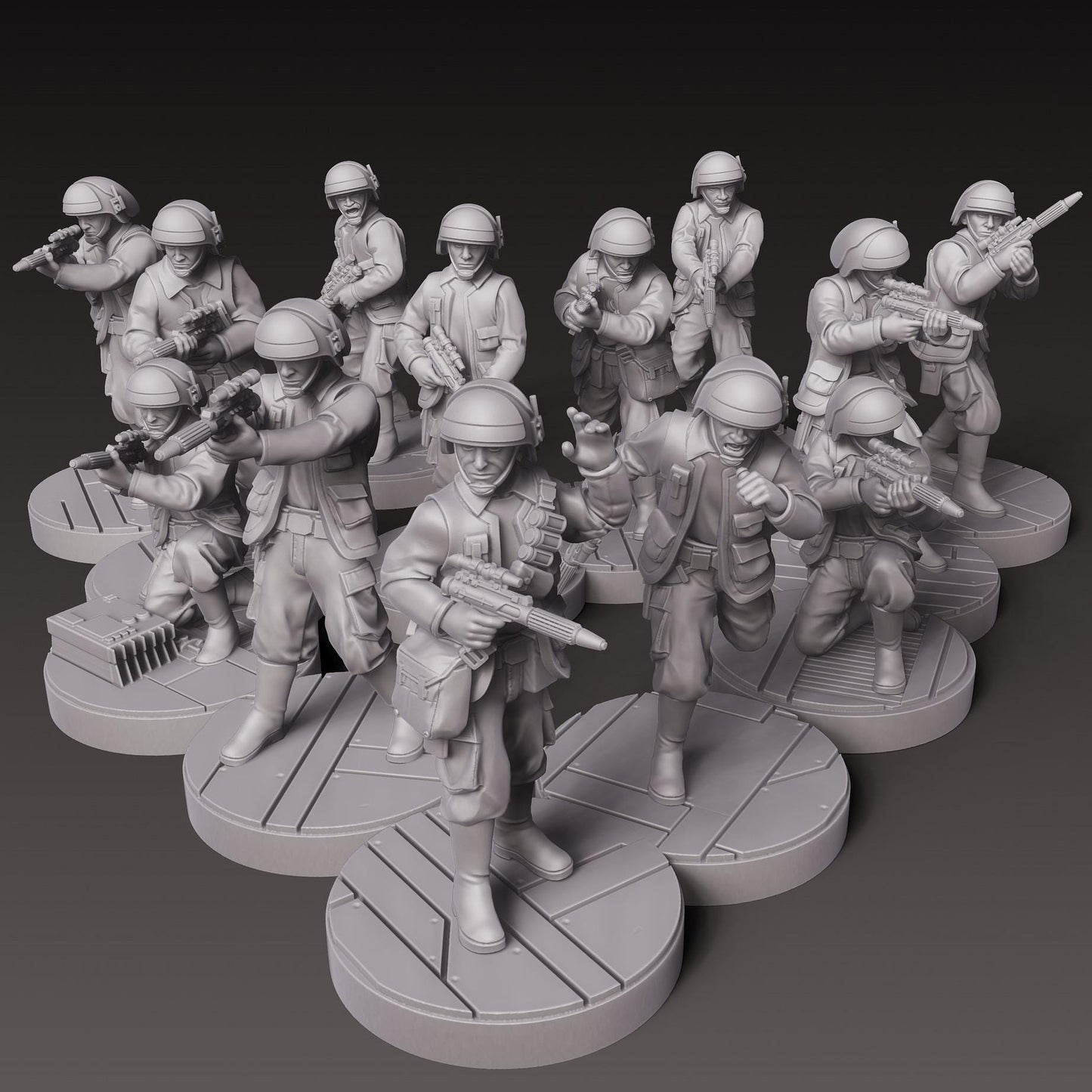Alliance Fleet Troopers by Dark Fire Design