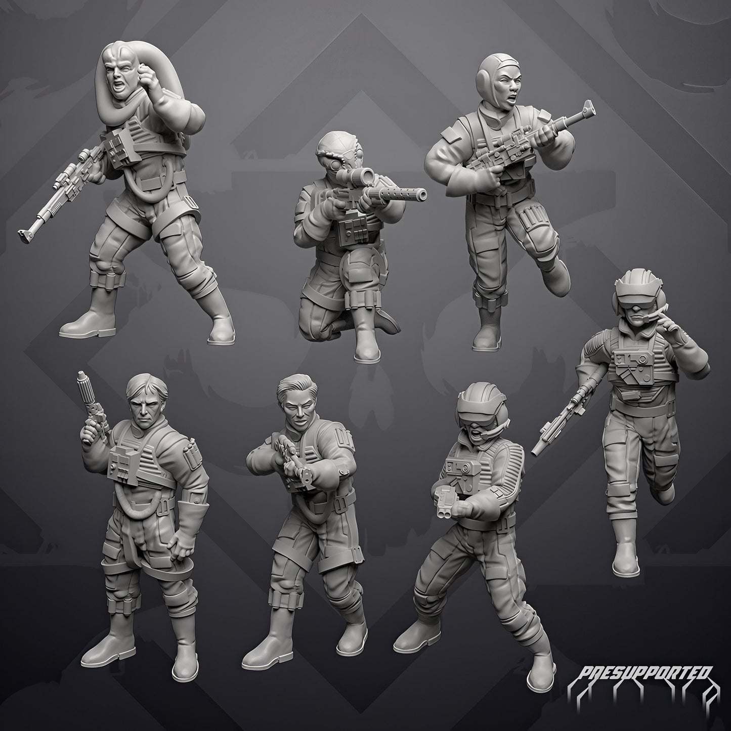 Insurgent Paratroopers by Skullforge