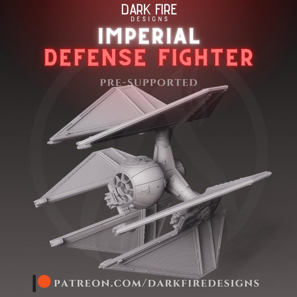 Imperial Defense Fighter by Dark Fire Design