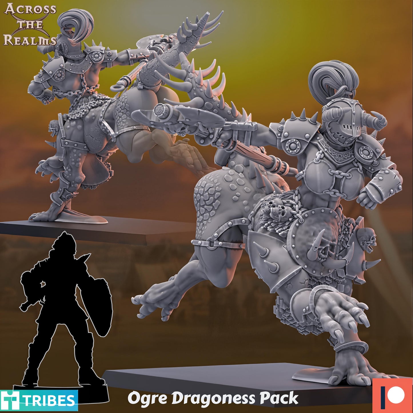 Ogre Dragoness by Across the Realms