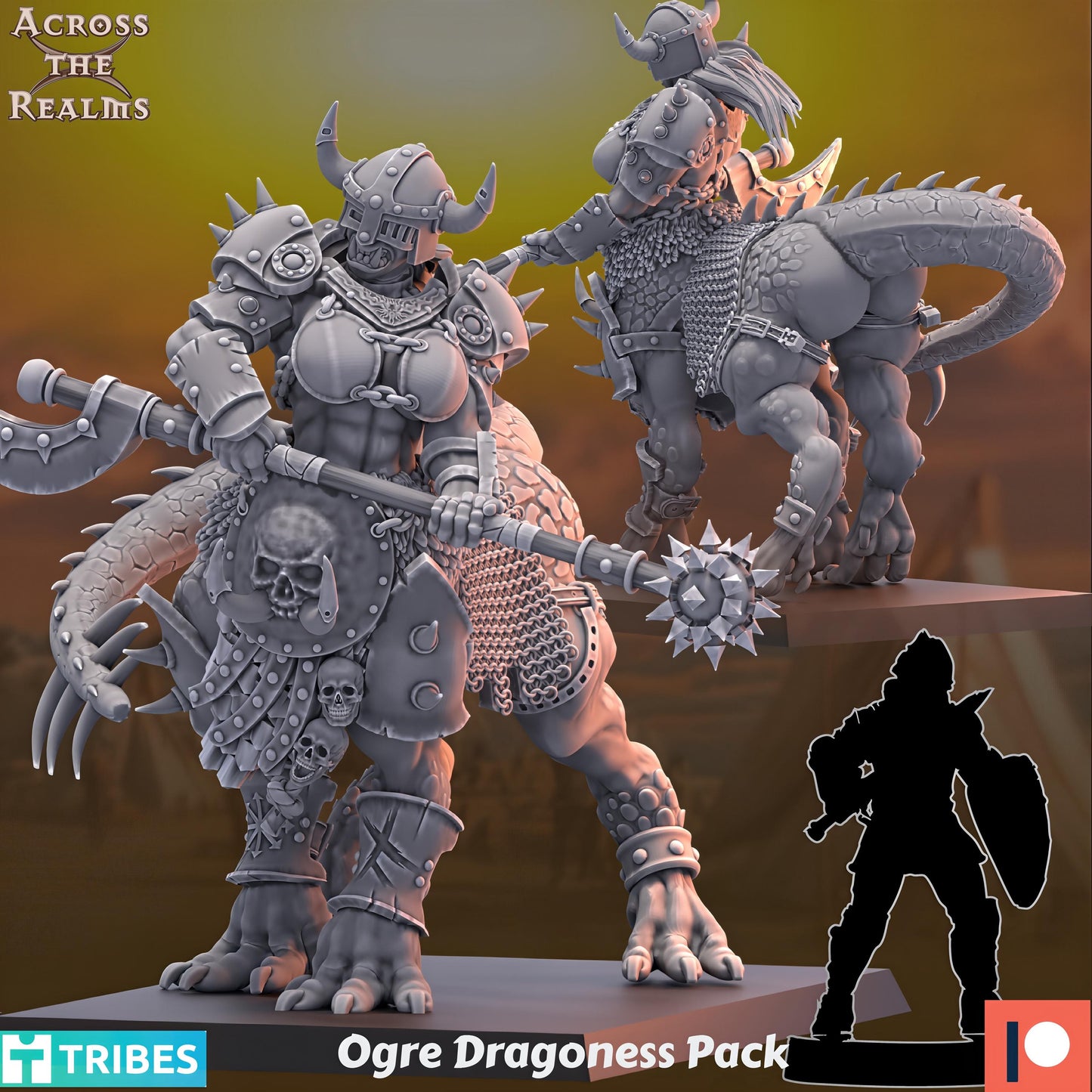 Ogre Dragoness by Across the Realms
