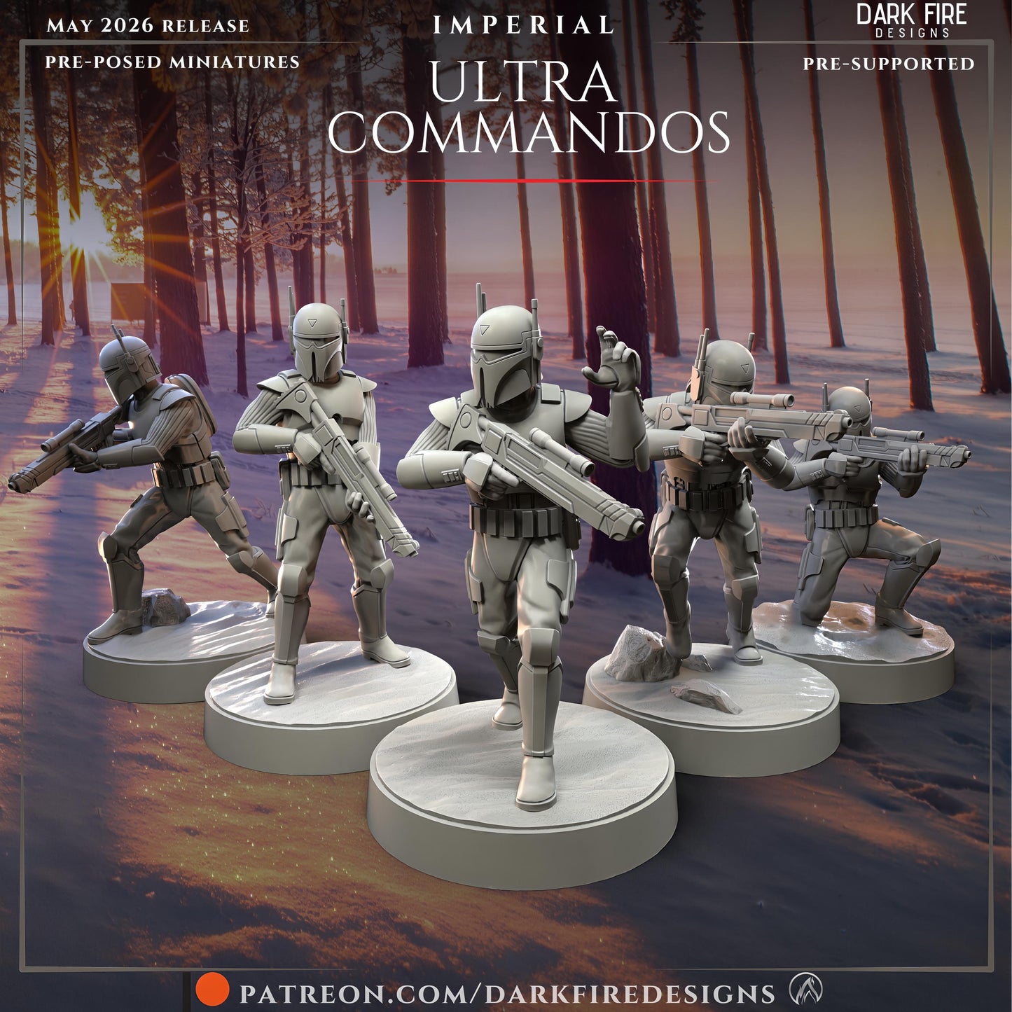 Imperial Ultra Commandos by Dark Fire Design