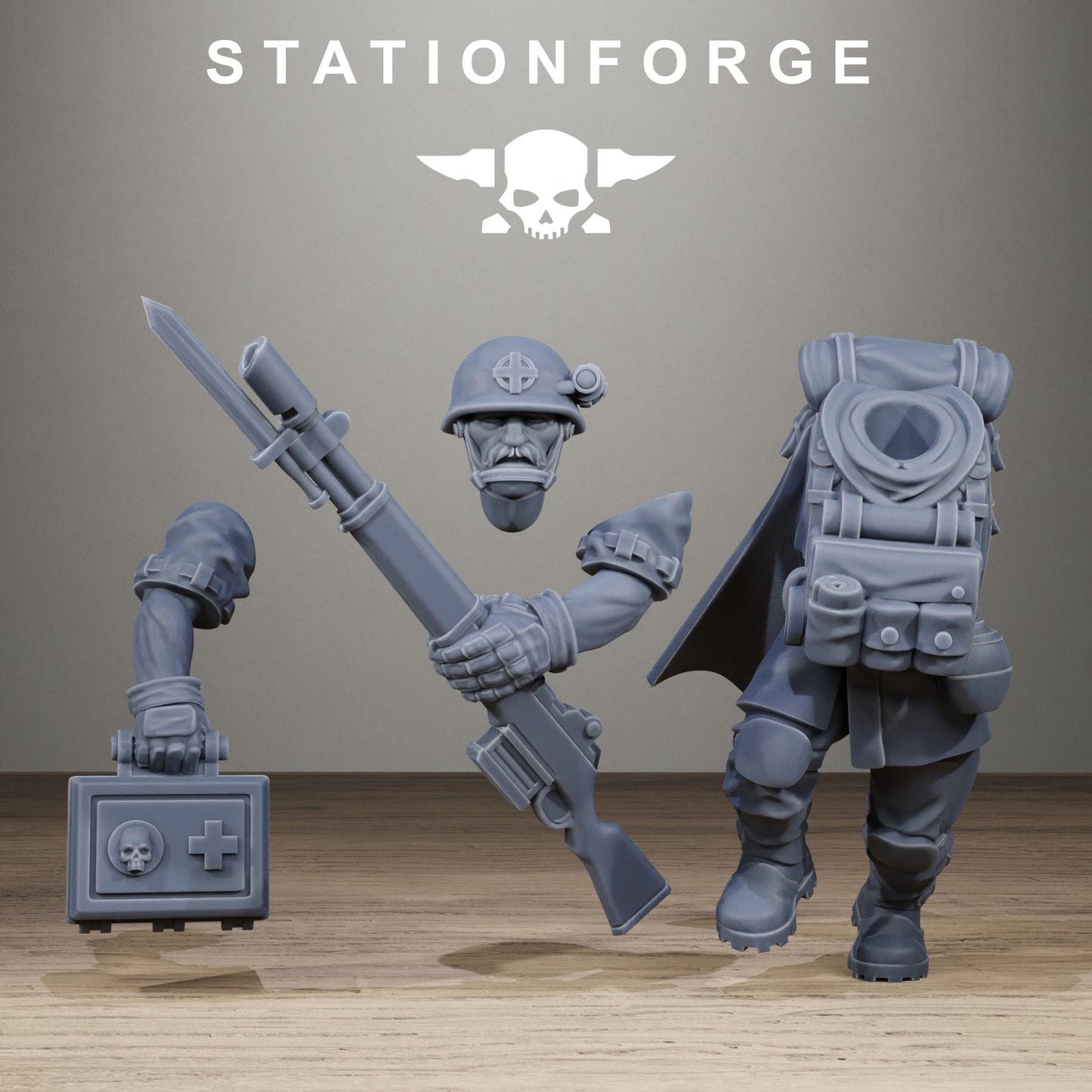 Freeguard Siege Infantry by StationForge