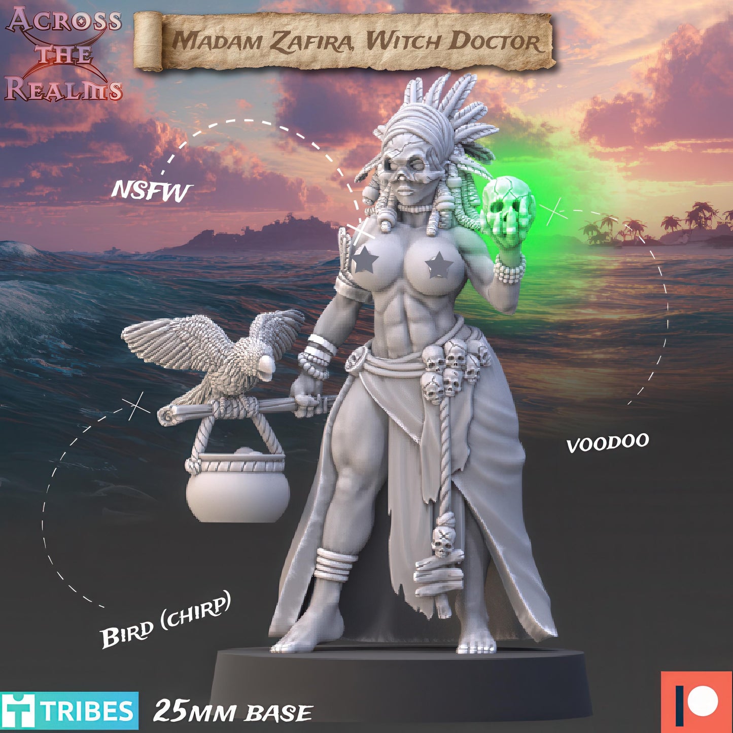 Madam Zafira, Witch Doctor by Across the Realms