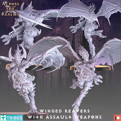 Winged Reavers Assault Weapons by Across the Realms