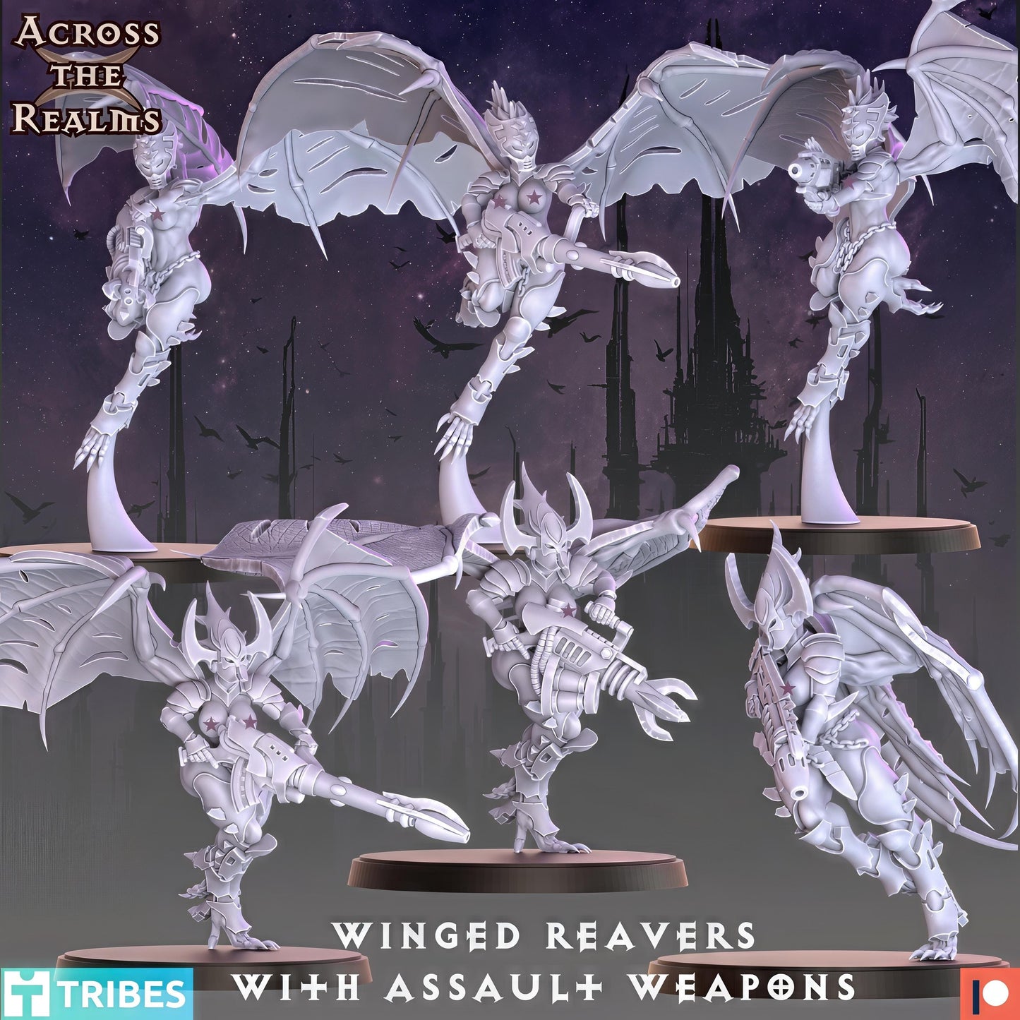 Winged Reavers Assault Weapons by Across the Realms