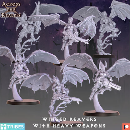 Winged Reavers Heavy Weapons by Across the Realms