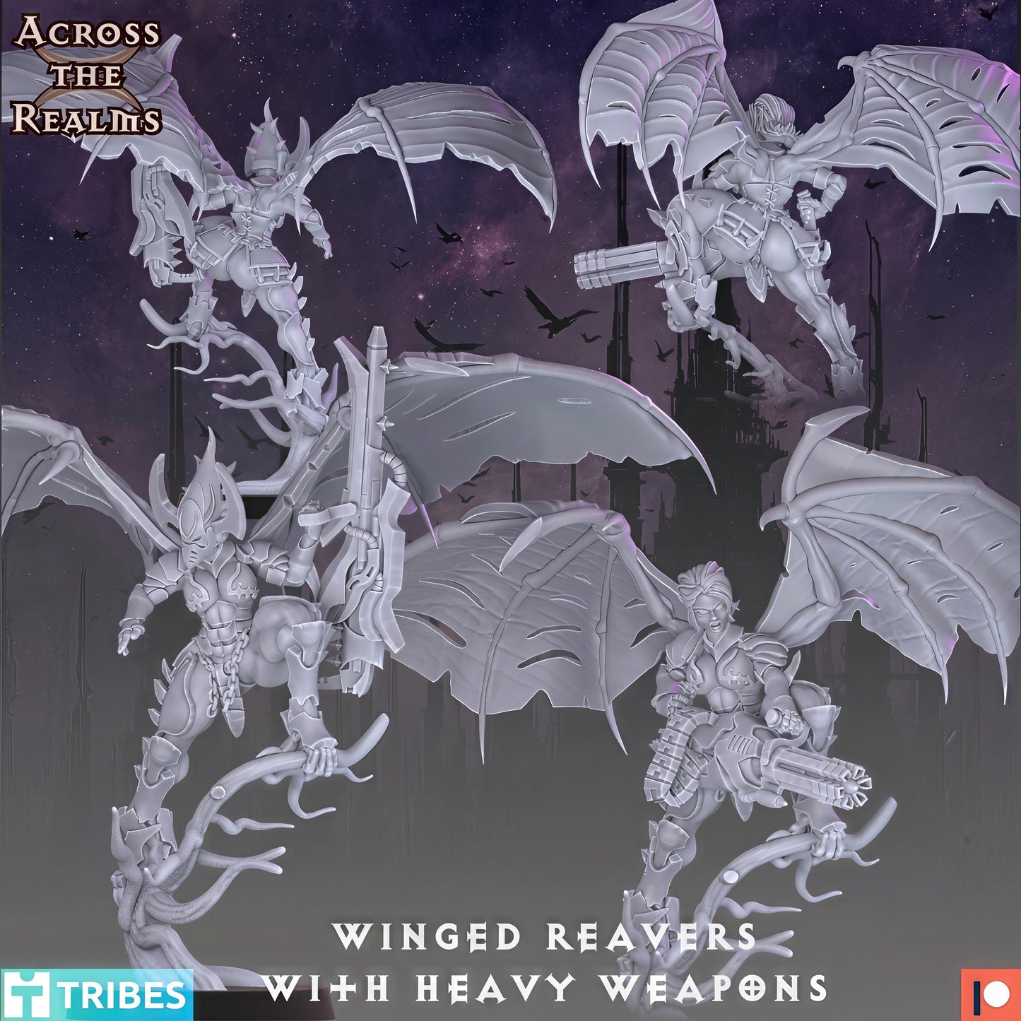 Winged Reavers Heavy Weapons by Across the Realms