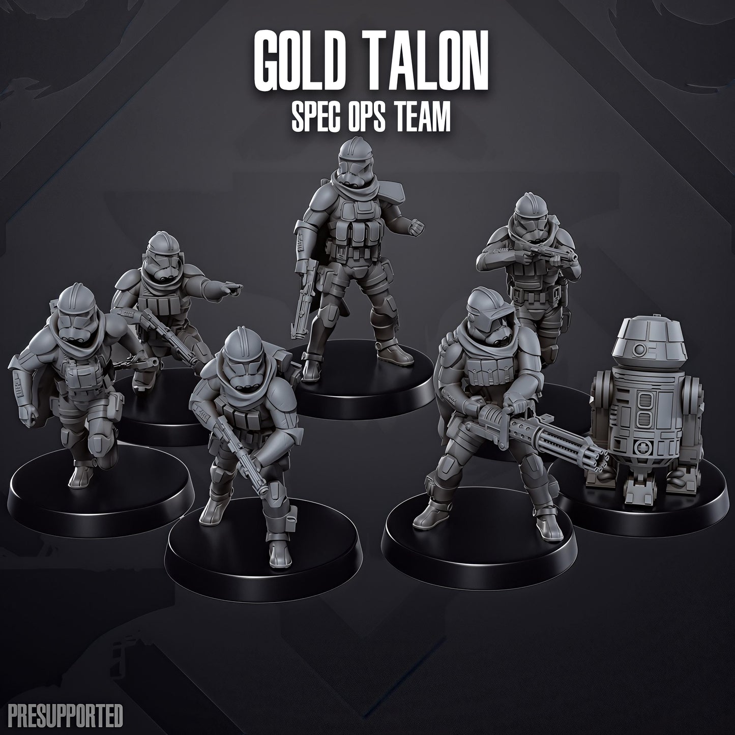 Gold Talon Spec Ops Team by Skullforge