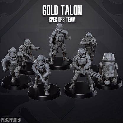 Gold Talon Spec Ops Team by Skullforge