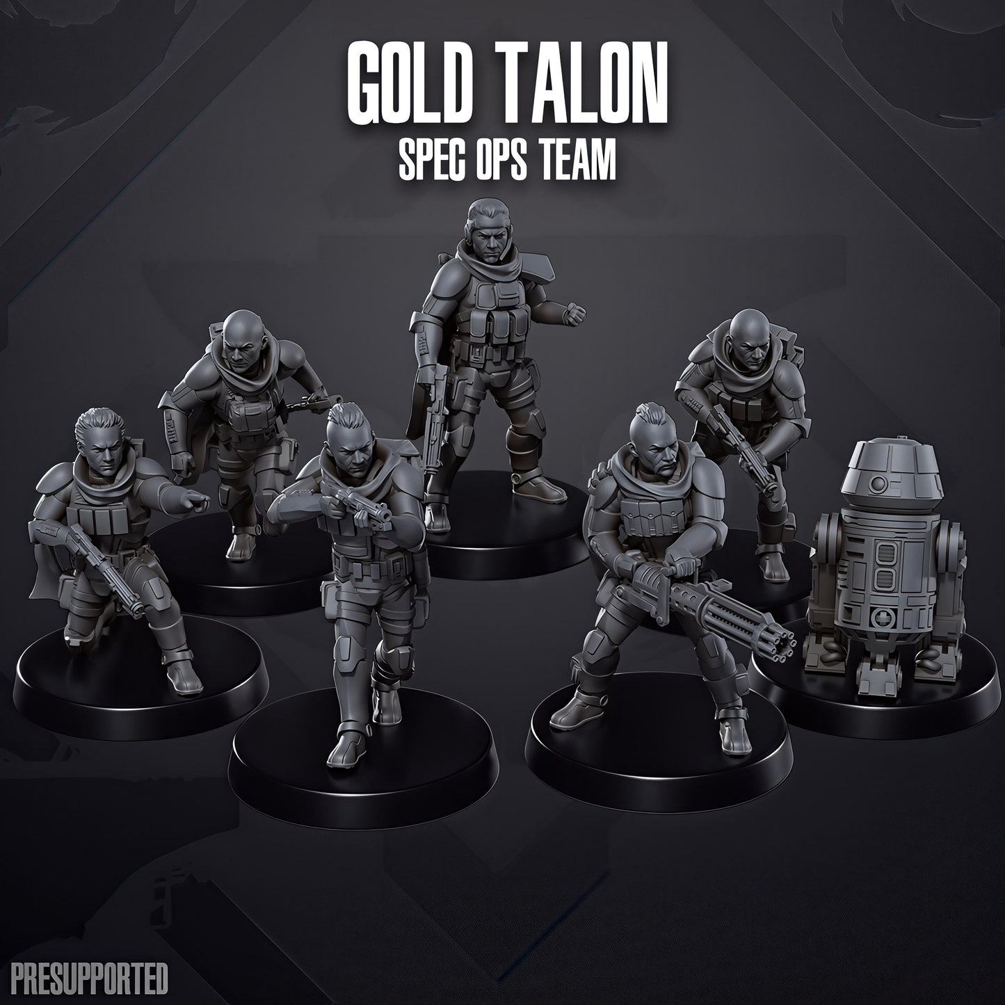 Gold Talon Spec Ops Team by Skullforge