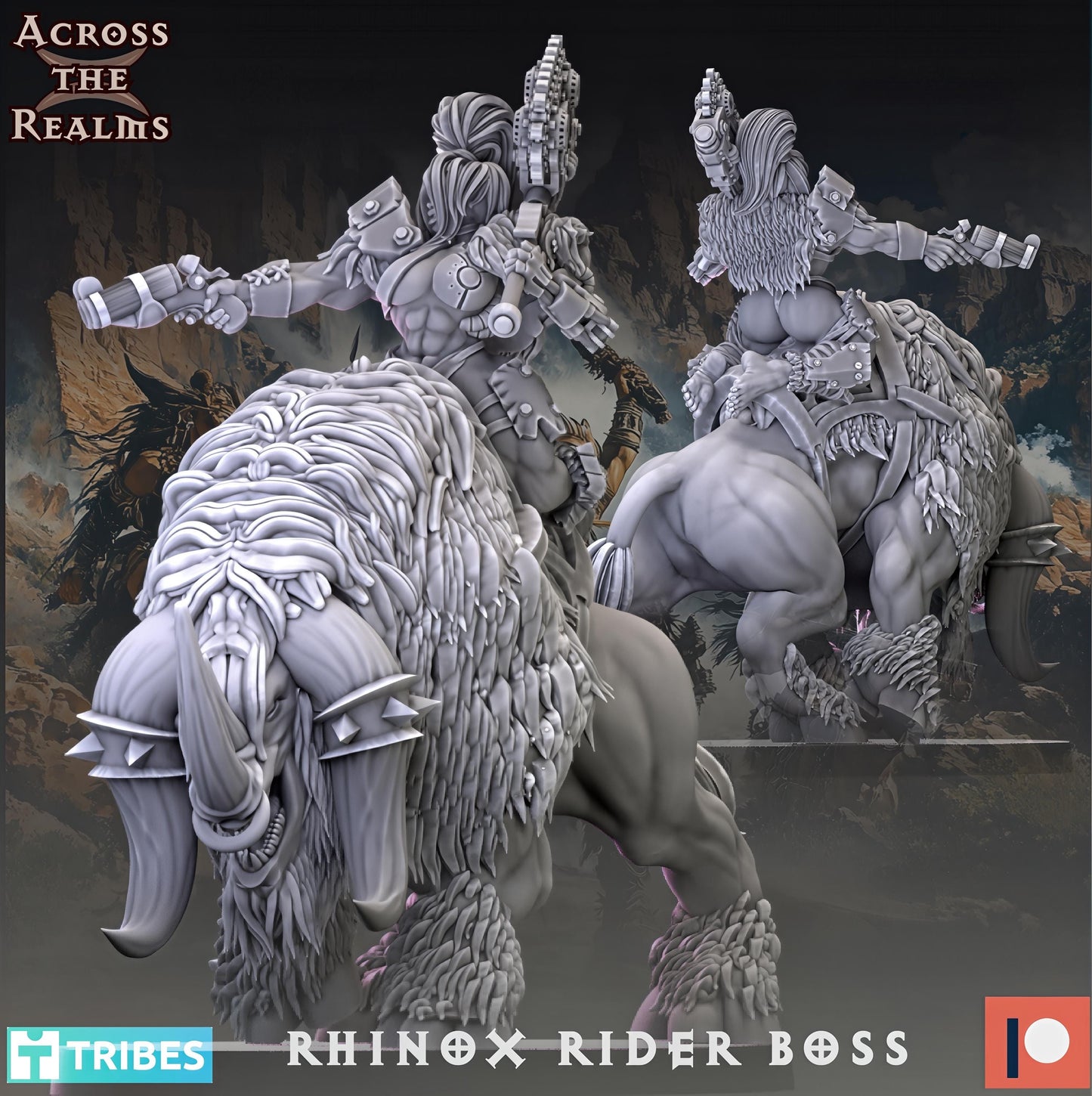 She Orc Rhinox Rider Boss by Across the Realms