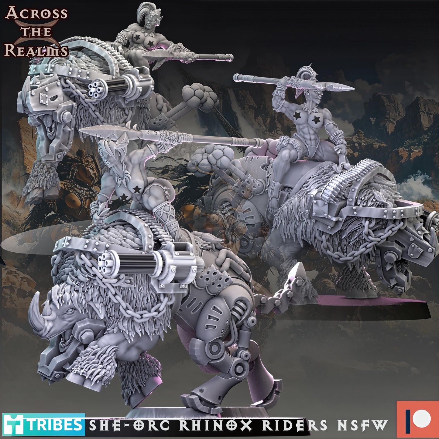 She Orc Rhinox Riders by Across the Realms