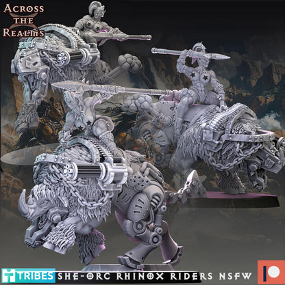 She Orc Rhinox Riders by Across the Realms