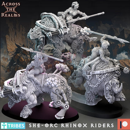 She Orc Rhinox Riders by Across the Realms