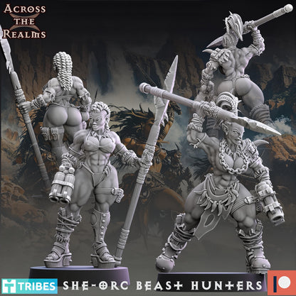 She Orc Beast Hunters 10x by Across the Realms