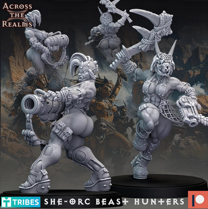 She Orc Beast Hunters 10x by Across the Realms