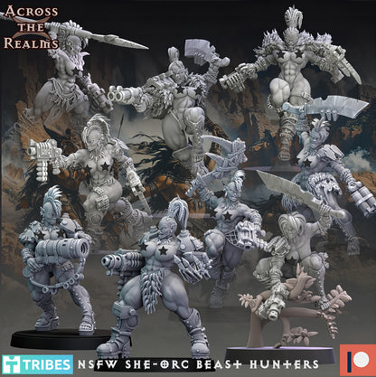 She Orc Beast Hunters 10x by Across the Realms