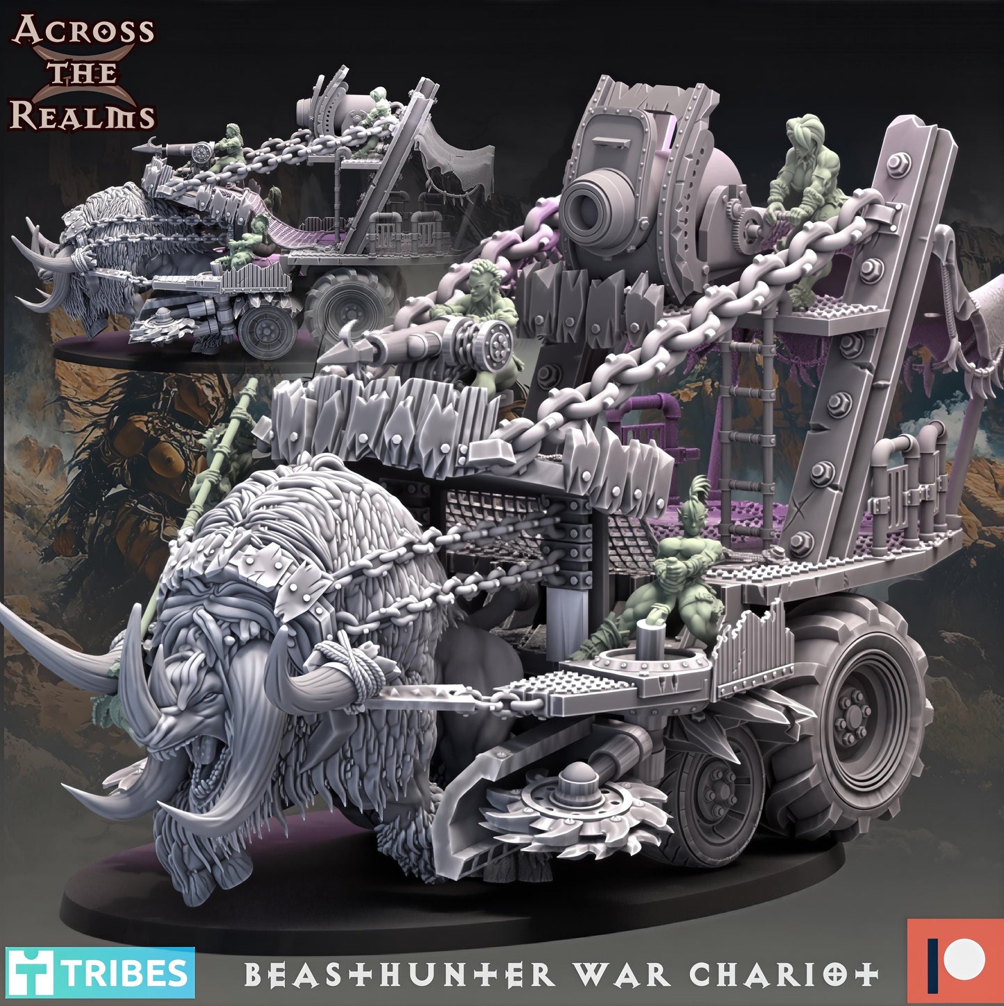She Orc War Chariot by Across the Realms