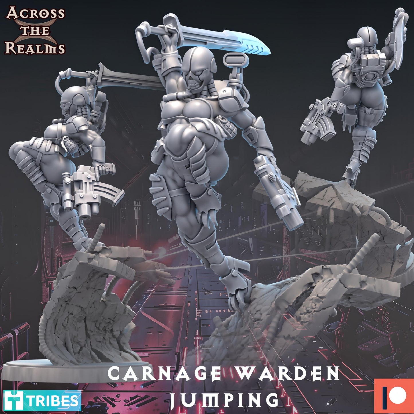 Carnage Warden Jumping by Across the Realms