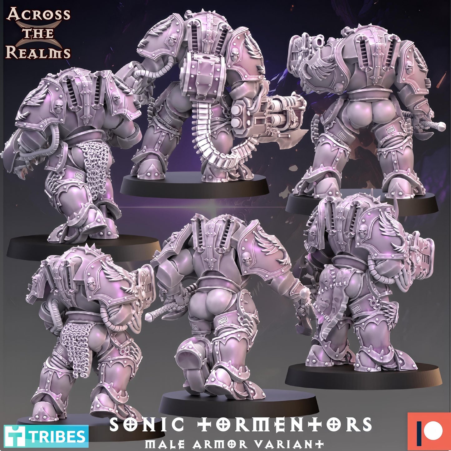 Sonic Tormentors Female and Male by Across the Realms