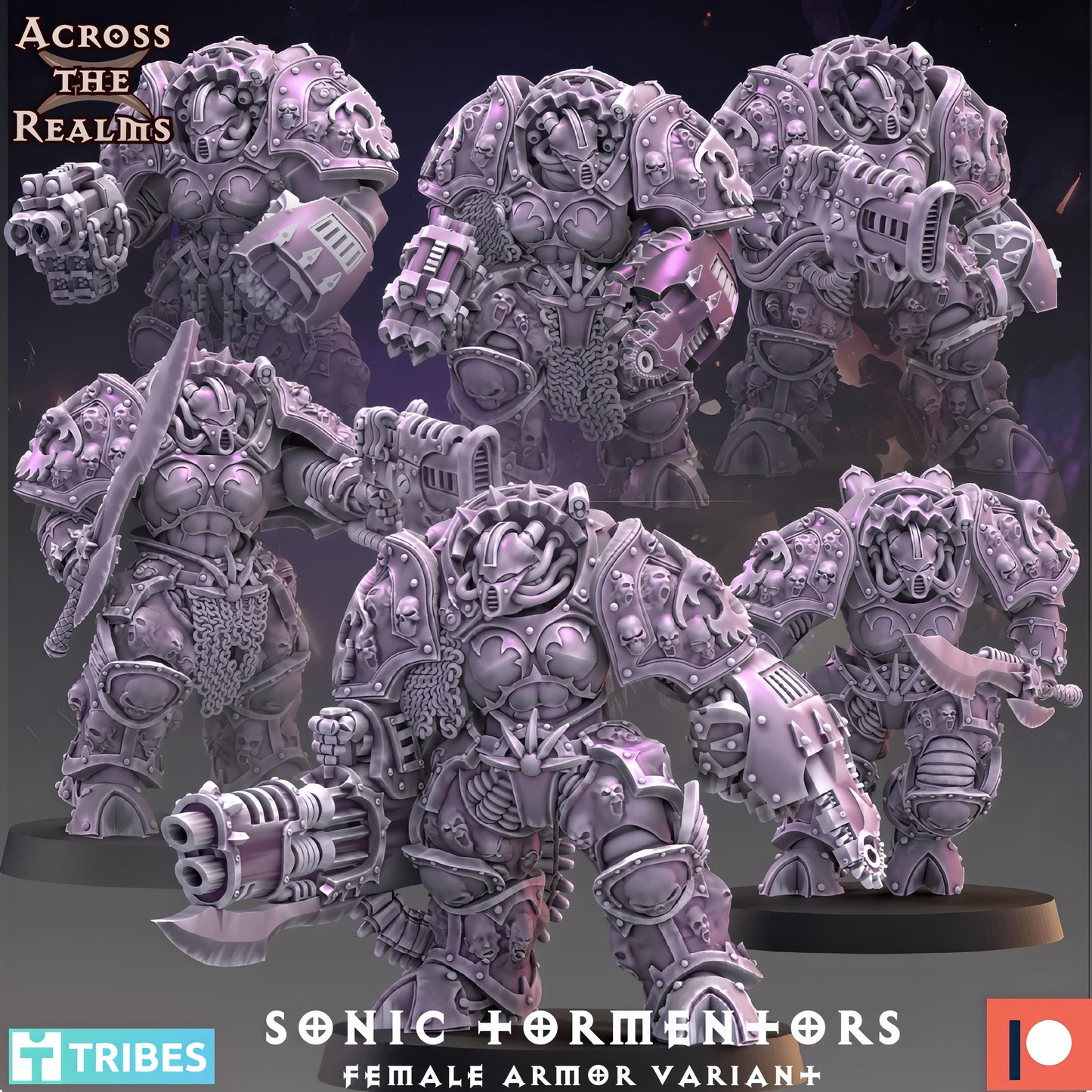 Sonic Tormentors Female and Male by Across the Realms