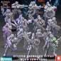 Grimdark Justice Eclipse Enforcer Divas 12x with Shotguns by Across the Realms