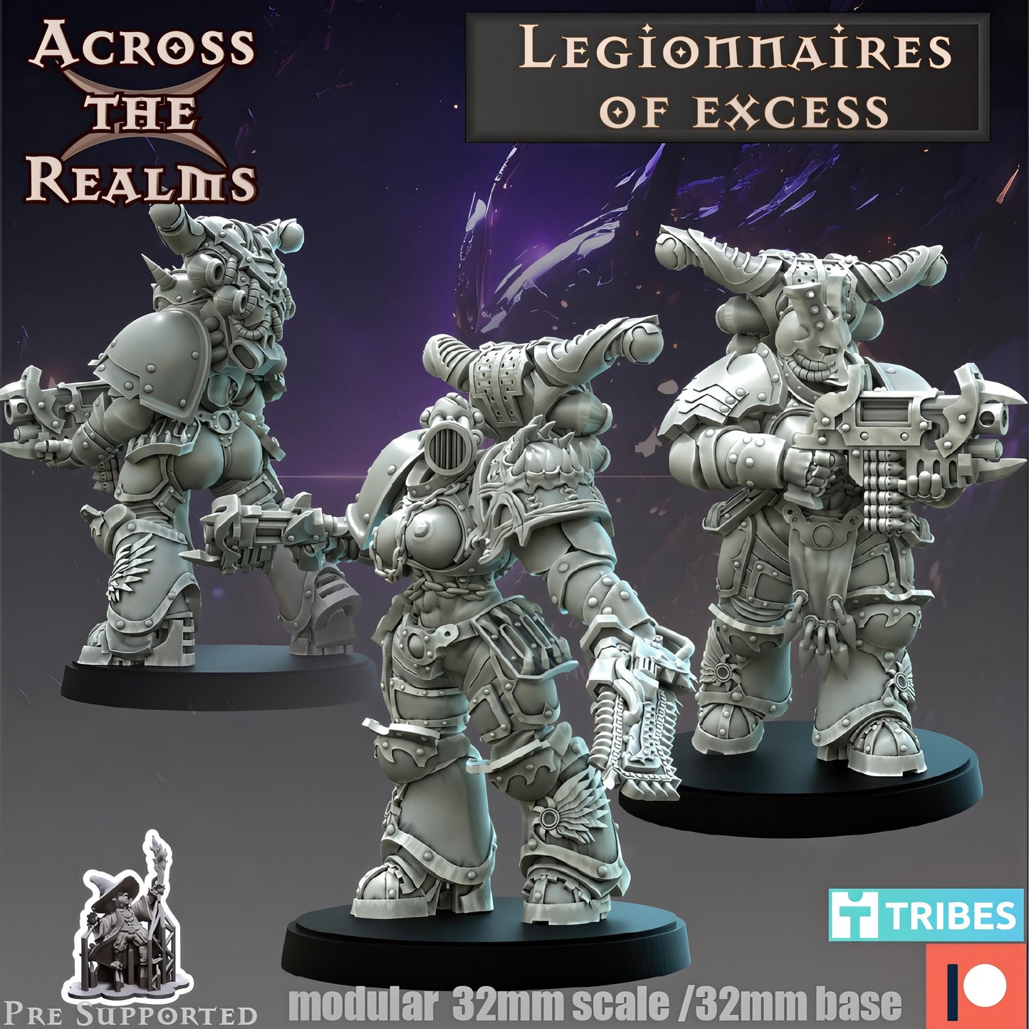 Legionnaires of Excess 6x modular kit by Across the Realms
