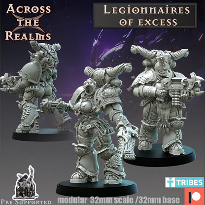 Legionnaires of Excess 6x modular kit by Across the Realms