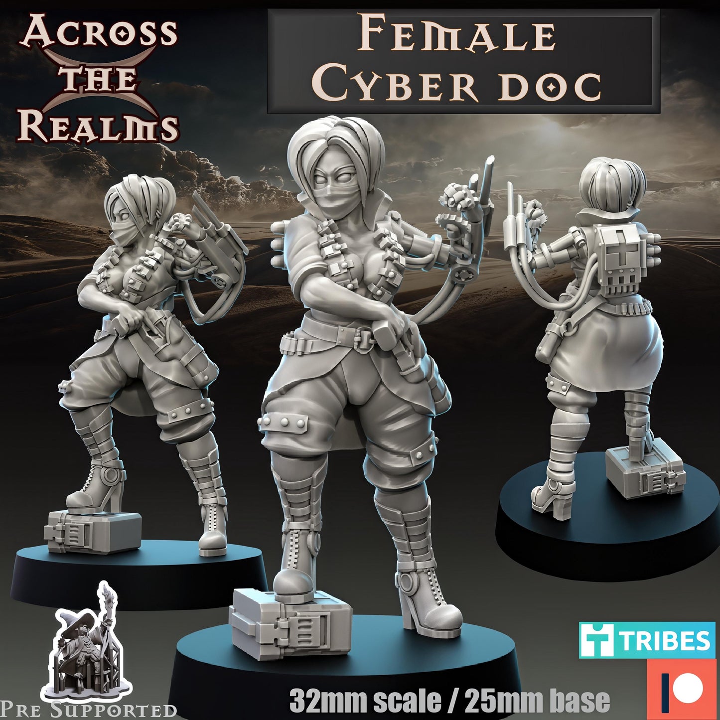 Female Cyber Doc by Across the Realms