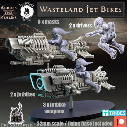 Wasteland Jet Bikes 3x by Across the Realms
