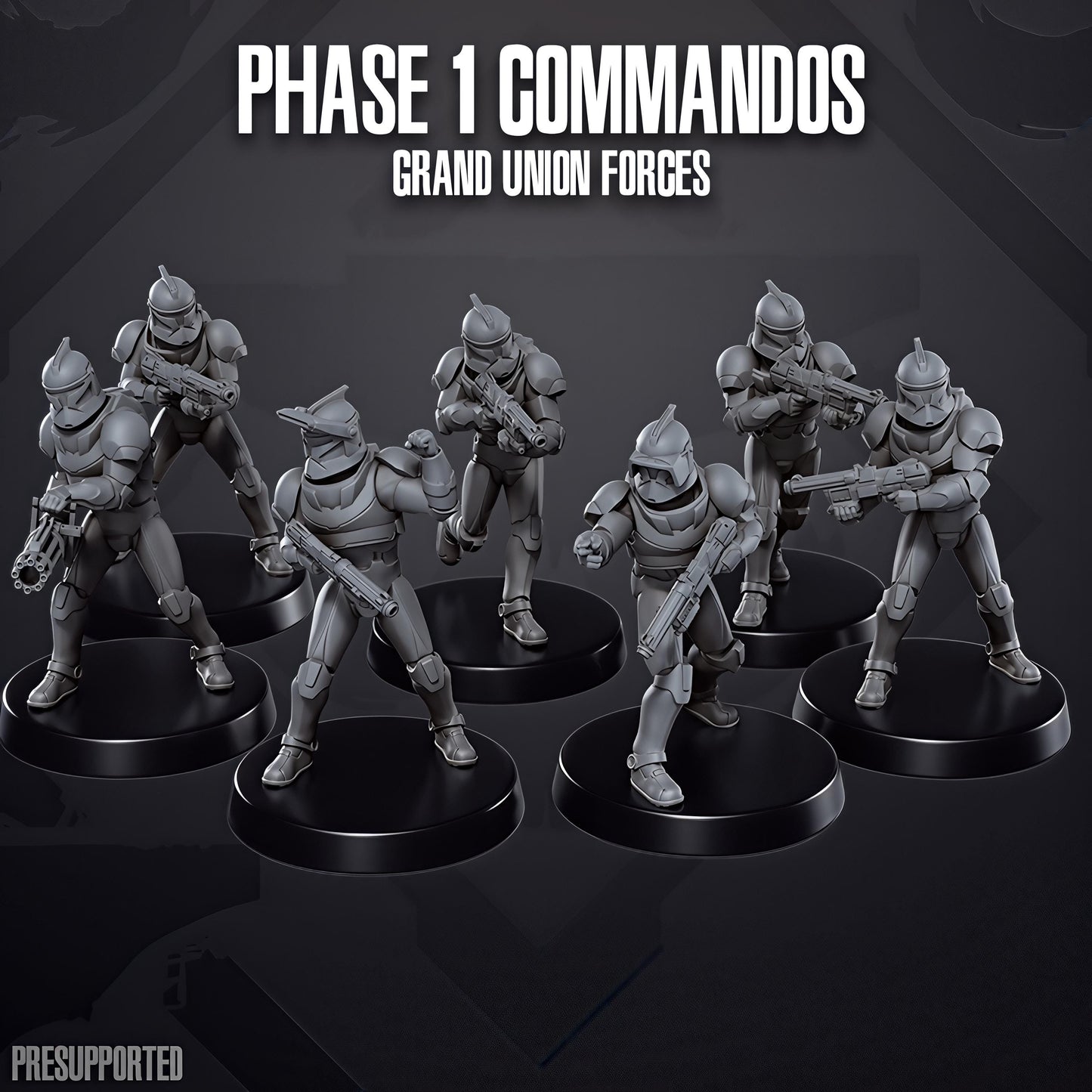 Phase 1 Commandos Grand Union Forces by Skullforge