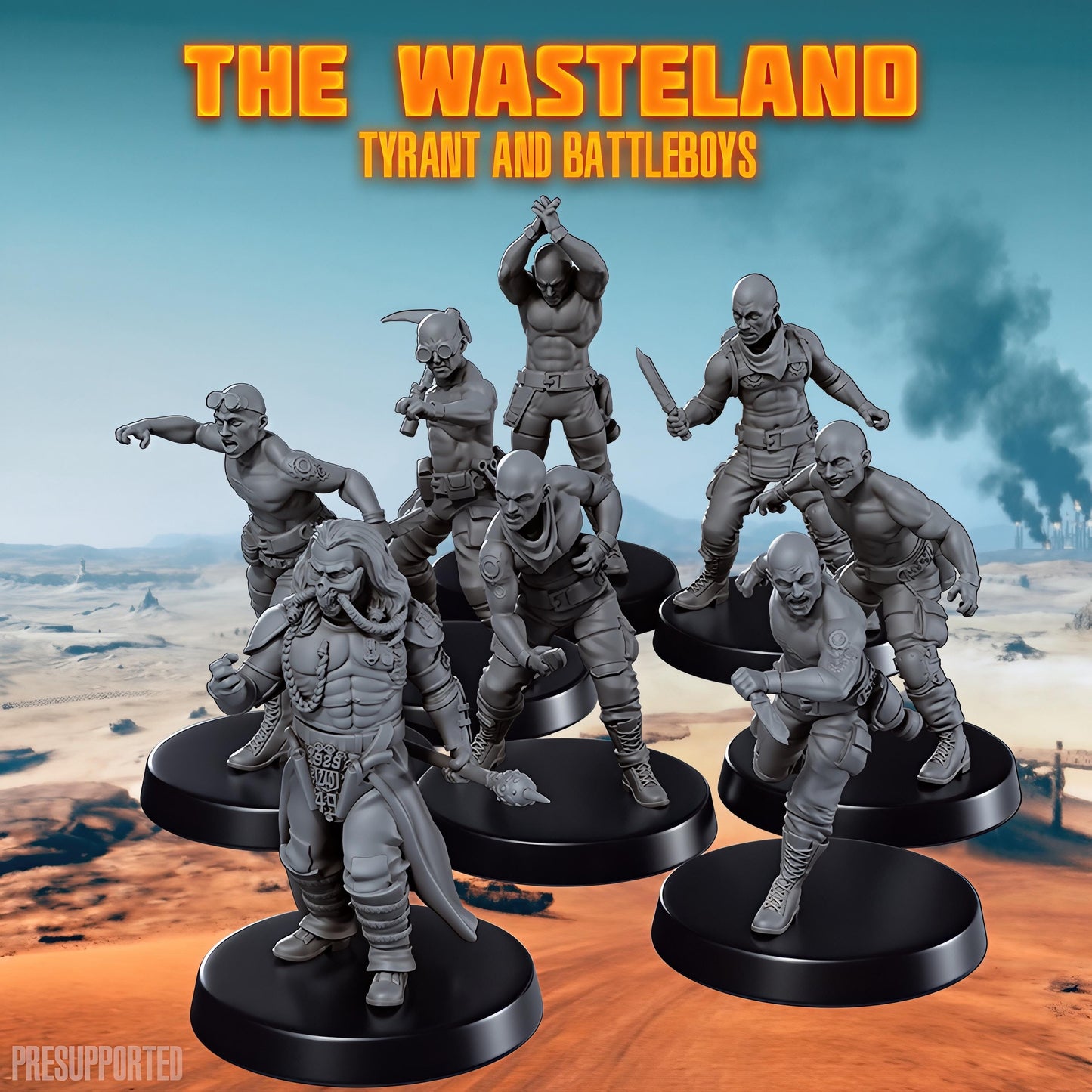 Wasteland Tyrant and Battleboys by Skullforge