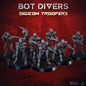 Bot Divers Digicom Troopers by Skullforge