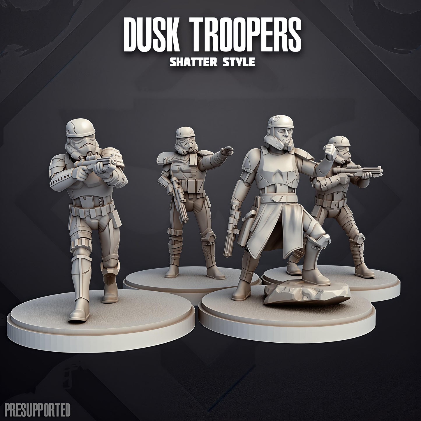 Dusk Troopers Shatter Style by Skullforge
